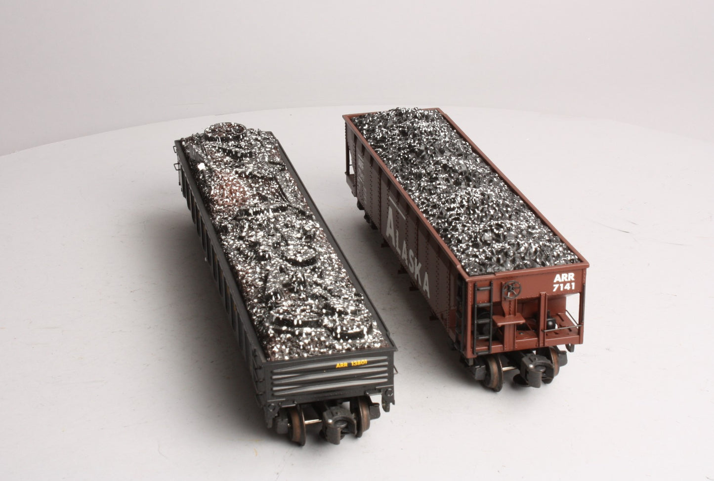 K-Line K623-1011A Alaska Gondola/Hopper Cars (Set of 2) MT/Box