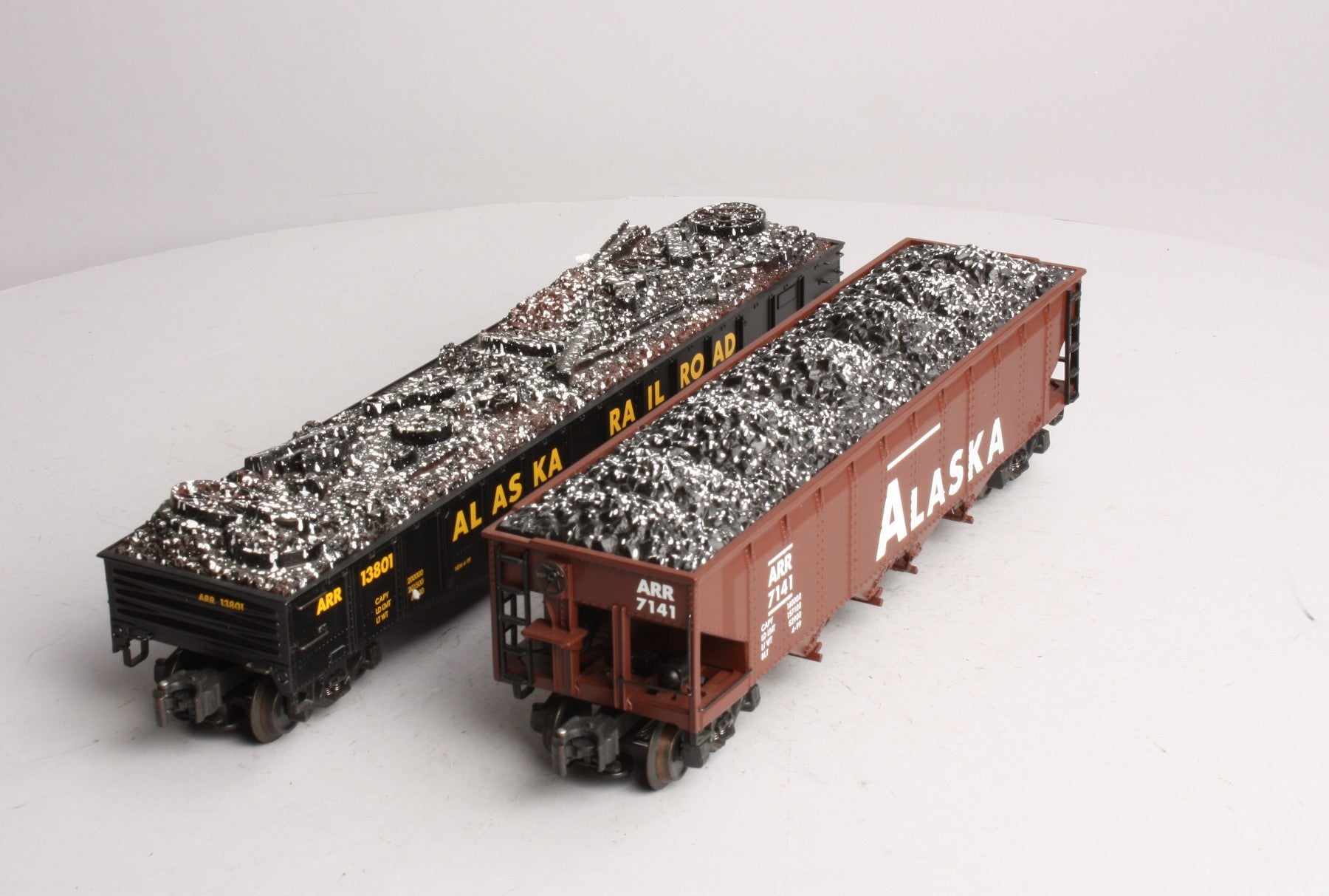 K-Line K623-1011A Alaska Gondola/Hopper Cars (Set of 2) MT/Box