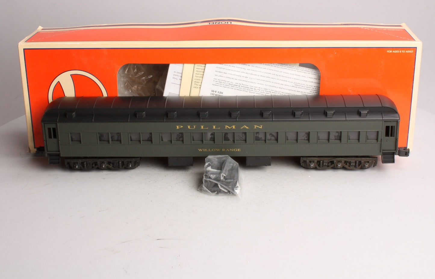 Lionel 6-19057 O Gauge NYC "Willow Range" Pullman Heavyweight Passenger Car NIB