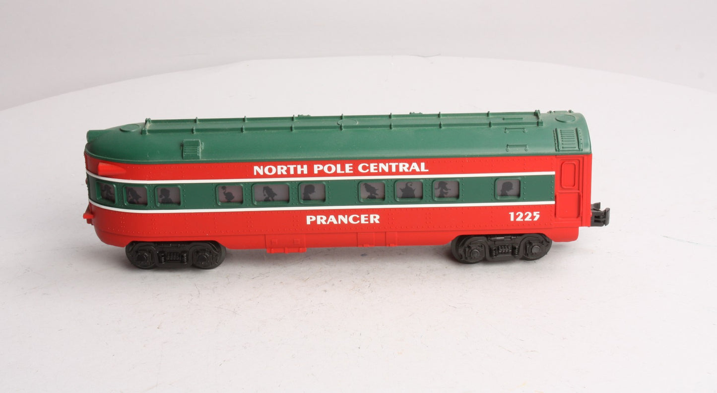 Lionel 6-25184 O-Gauge North Pole Central "Prancer" Observation Car #1225 EX/Box