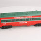 Lionel 6-25184 O-Gauge North Pole Central "Prancer" Observation Car #1224 LN/Box