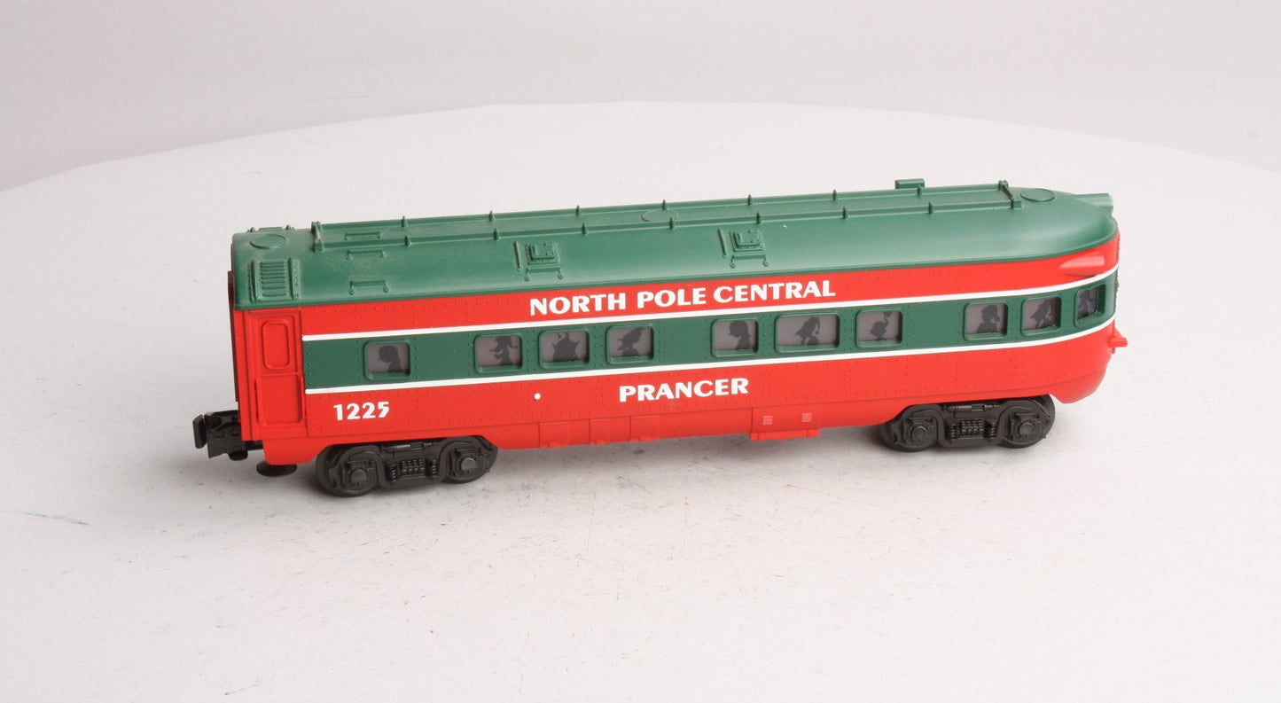 Lionel 6-25184 O-Gauge North Pole Central "Prancer" Observation Car #1225 LN/Box