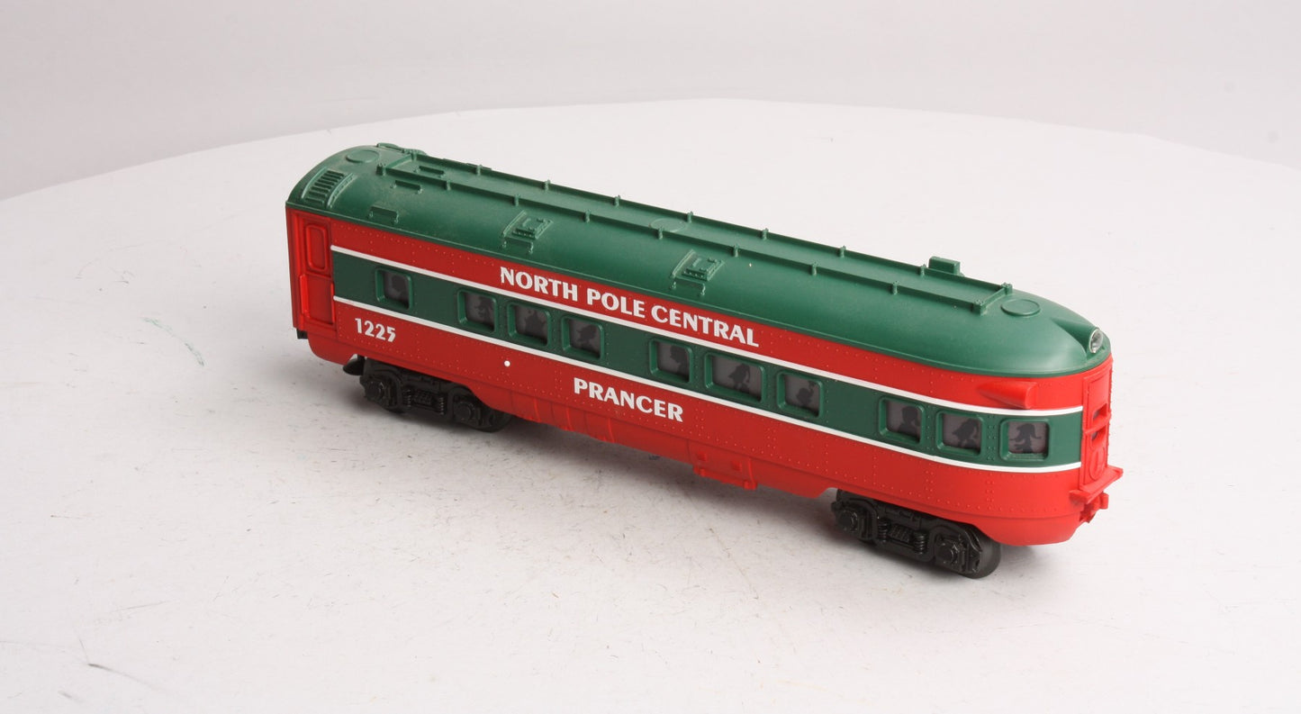 Lionel 6-25184 O-Gauge North Pole Central "Prancer" Observation Car #1225 EX/Box