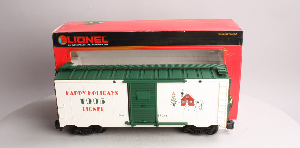 Lionel 8-87013 G Scale 1995 Christmas Boxcar LN/Box