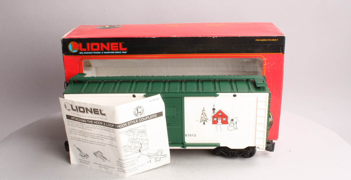 Lionel 8-87013 G Scale 1995 Christmas Boxcar LN/Box