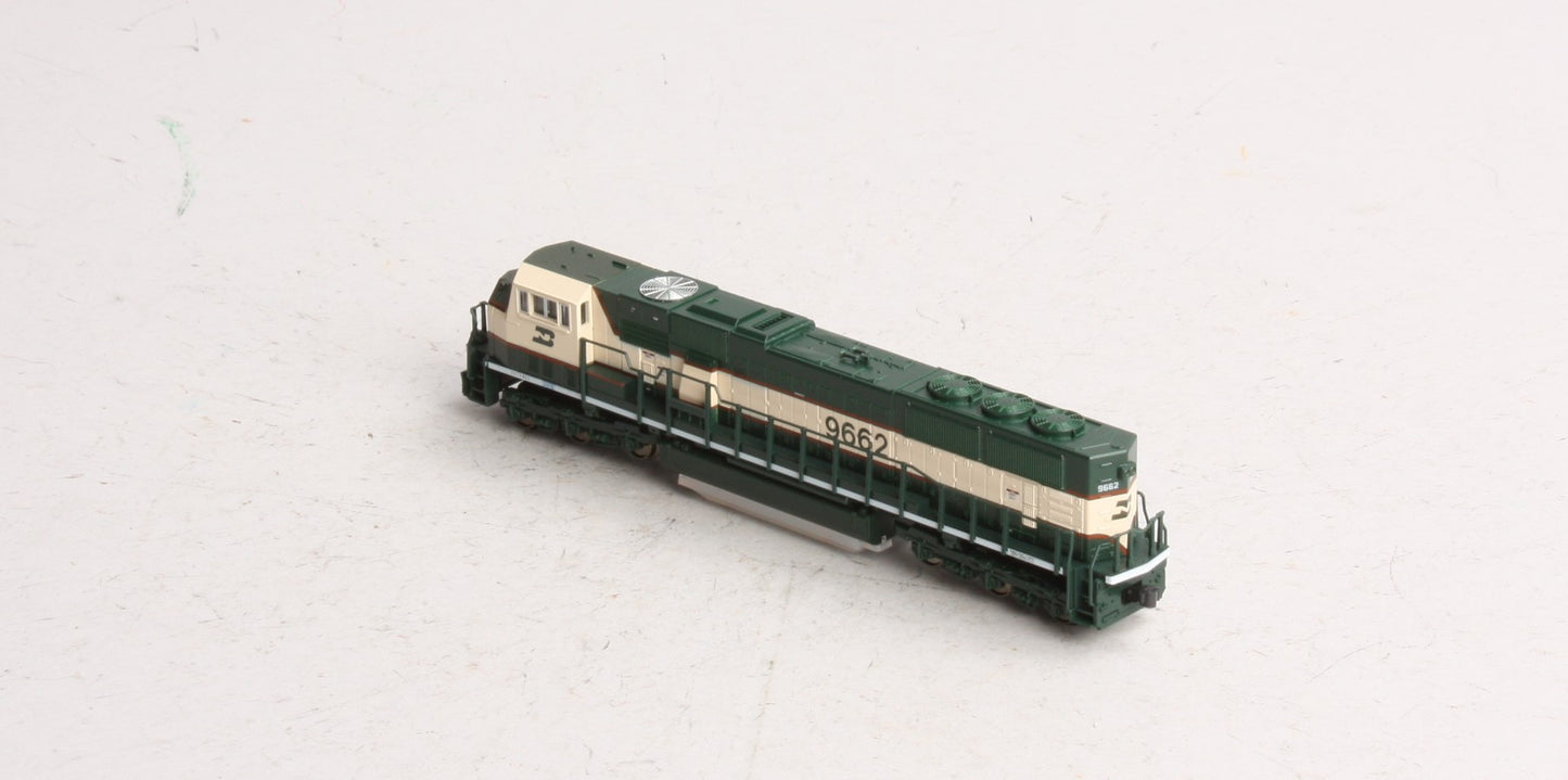Kato 176-6506 N Scale Burlington Northern SD70MAC Diesel Locomotive #9662 LN/Box