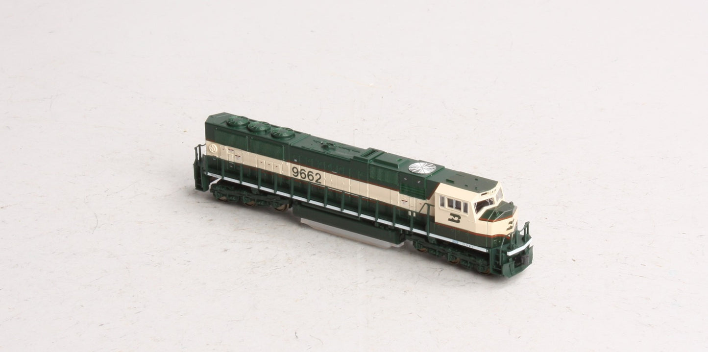 Kato 176-6506 N Scale Burlington Northern SD70MAC Diesel Locomotive #9662 LN/Box