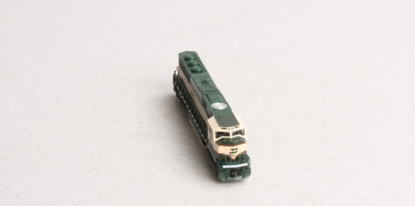 Kato 176-6506 N Scale Burlington Northern SD70MAC Diesel Locomotive #9662 LN/Box