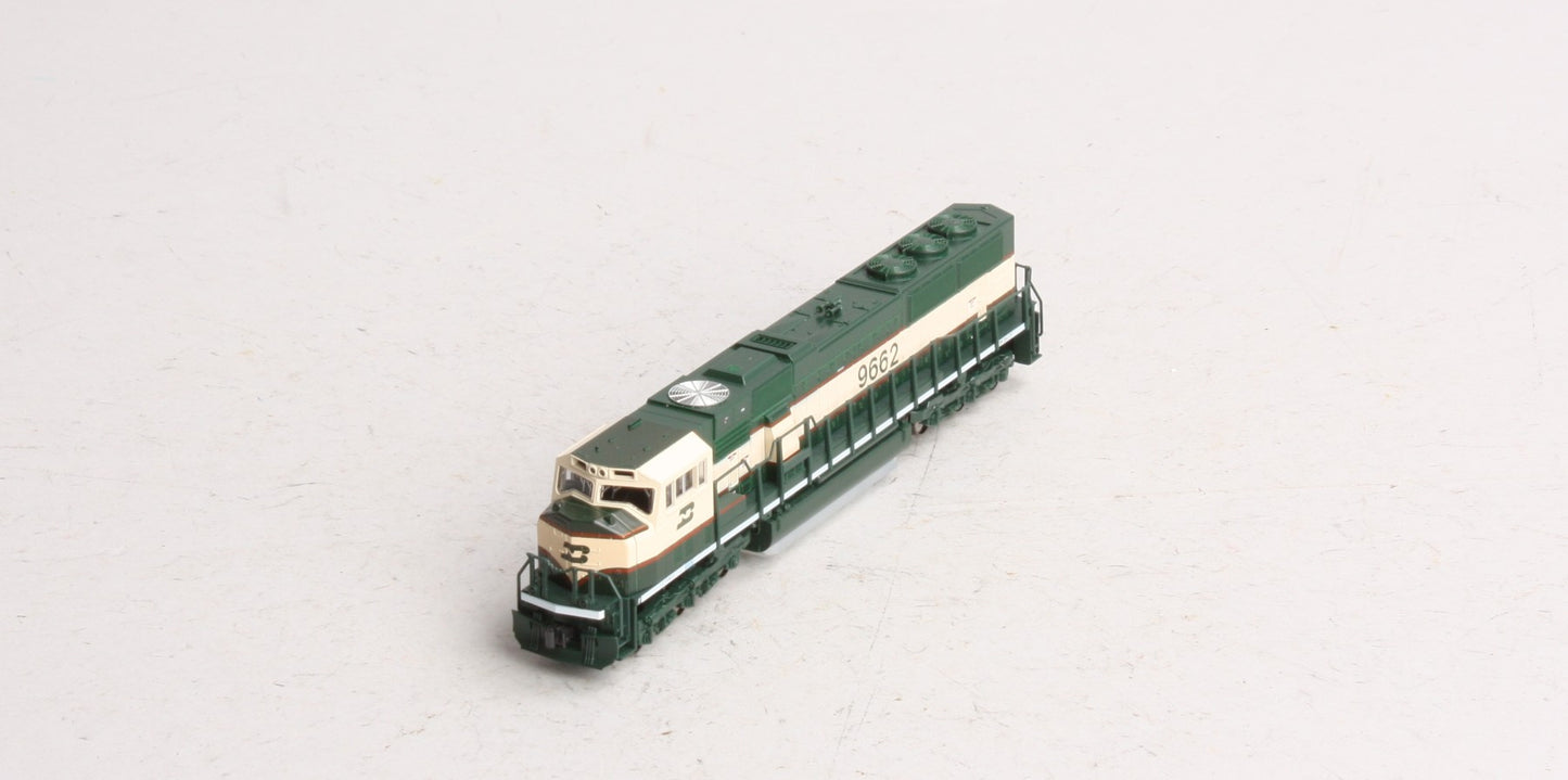 Kato 176-6506 N Scale Burlington Northern SD70MAC Diesel Locomotive #9662 LN/Box