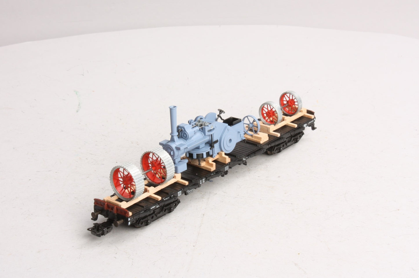 Marklin 84663 HO Scale Flatcar w/Locomobile as a Load LN/Box