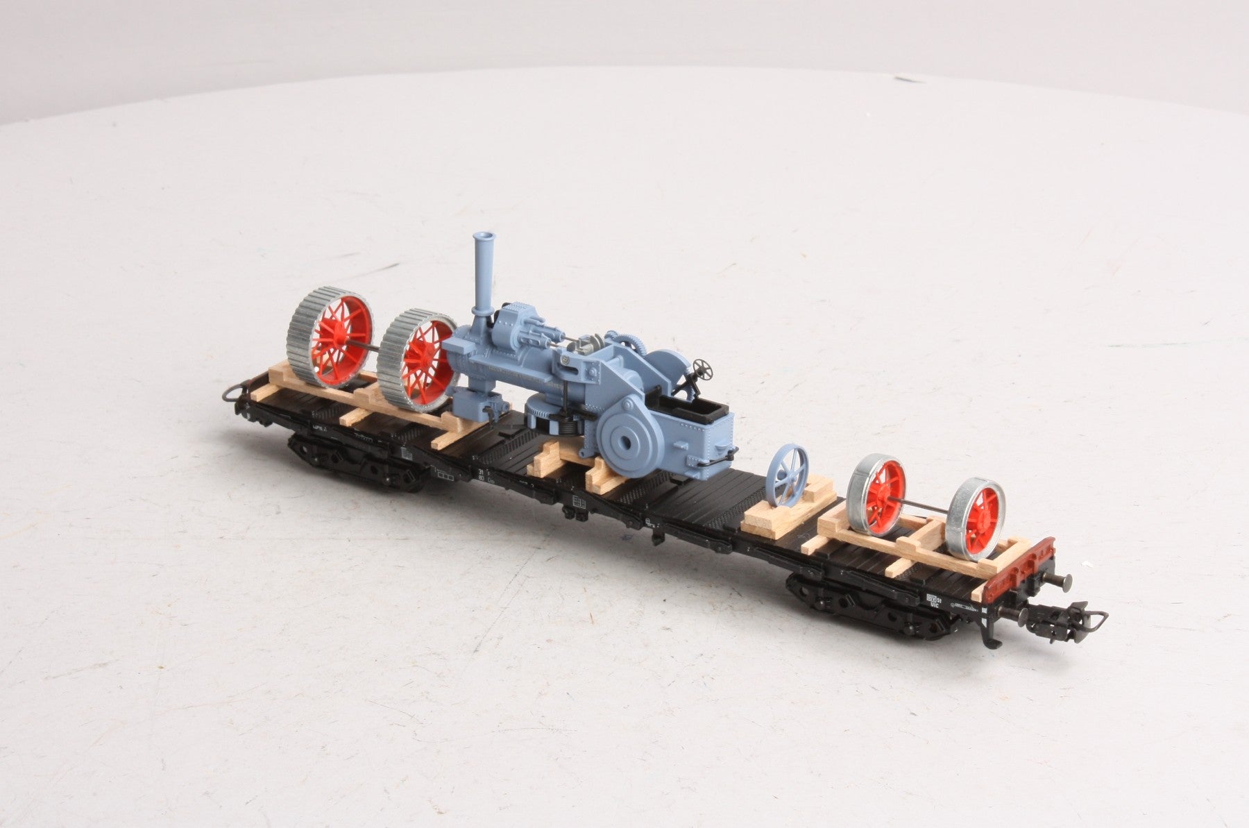 Marklin 84663 HO Scale Flatcar w/Locomobile as a Load LN/Box