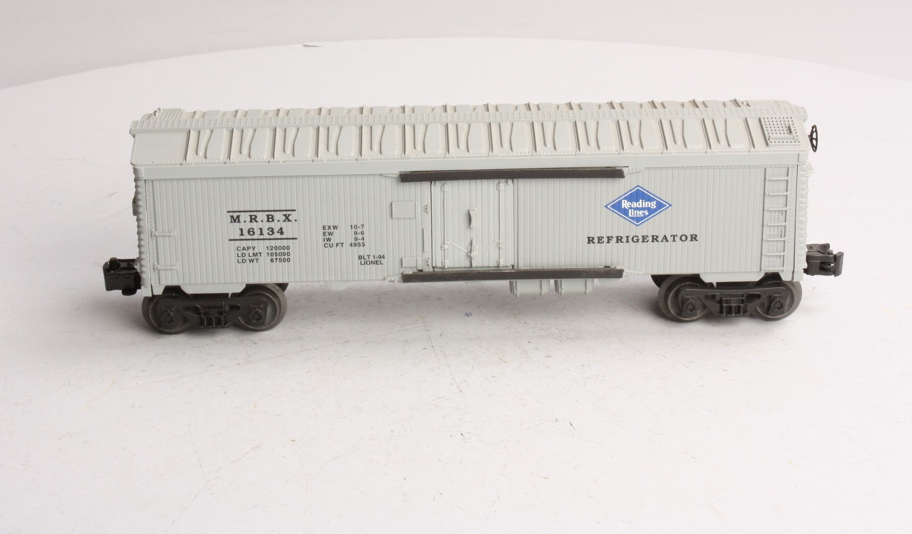 Lionel 6-16134 O Gauge Reading Reeferigerator Box Car #16134