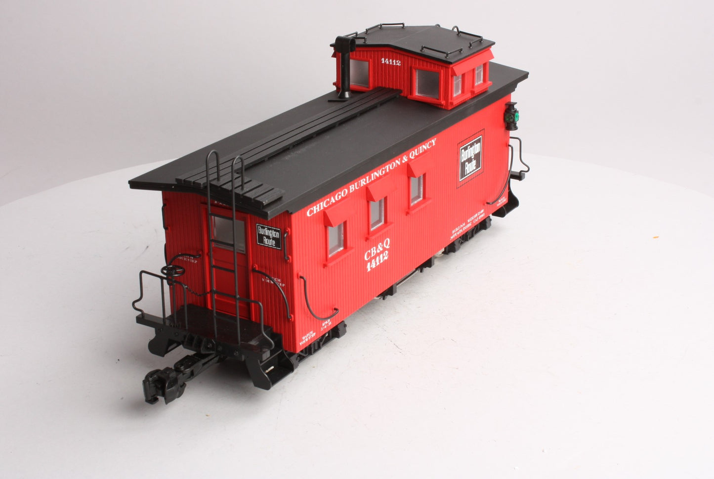 USA Trains 12006 G Scale Burlington Route Caboose #14112 (Metal Wheels)