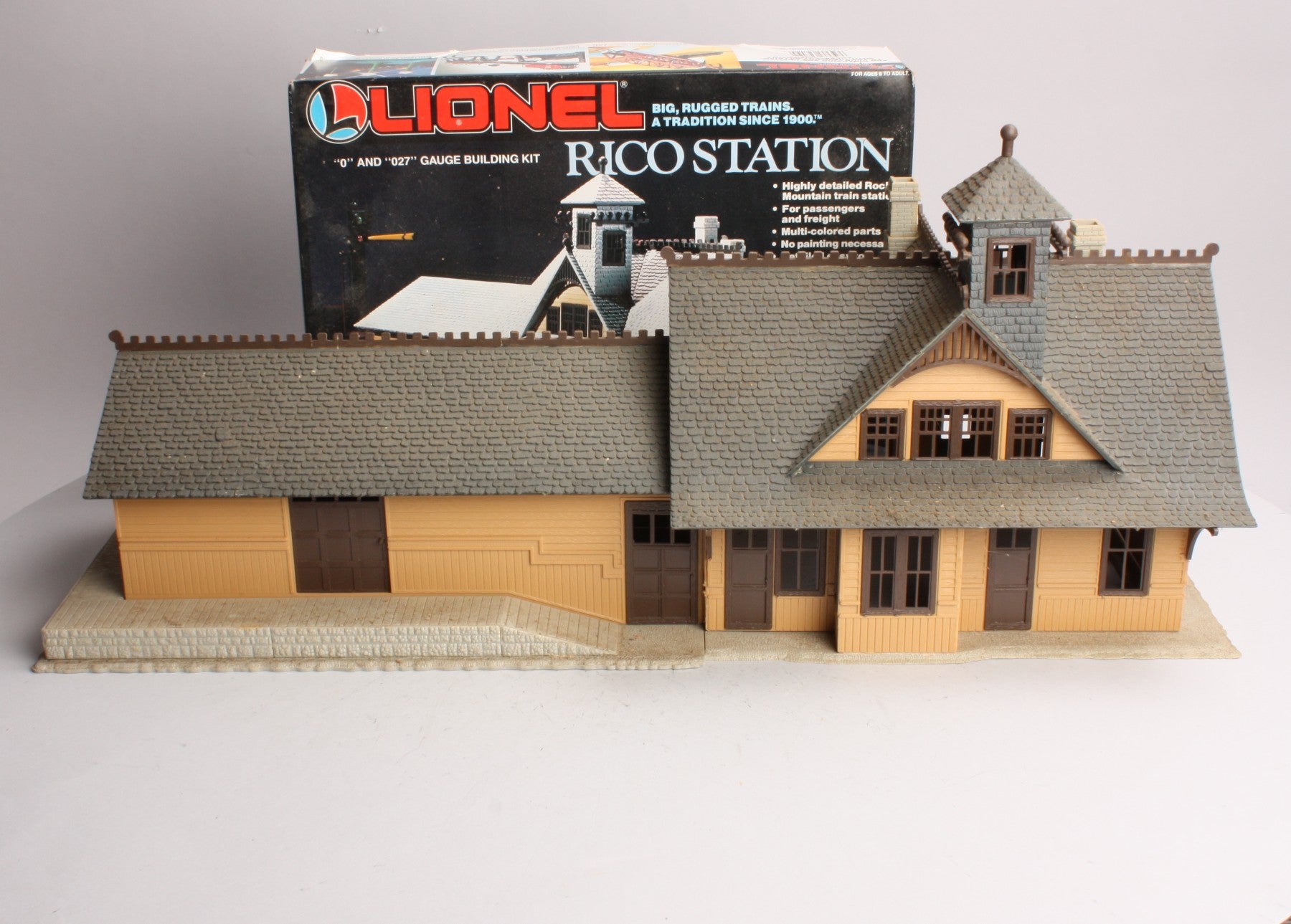 Lionel 6-2709 O Rico Station Building Kit - Assembled