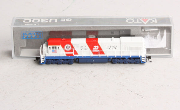 新品未使用KATO 176-0937 GE U30C  Bicentennial Kato 176-0937 N U30C BN #1776/Bicentennial Powered Diesel