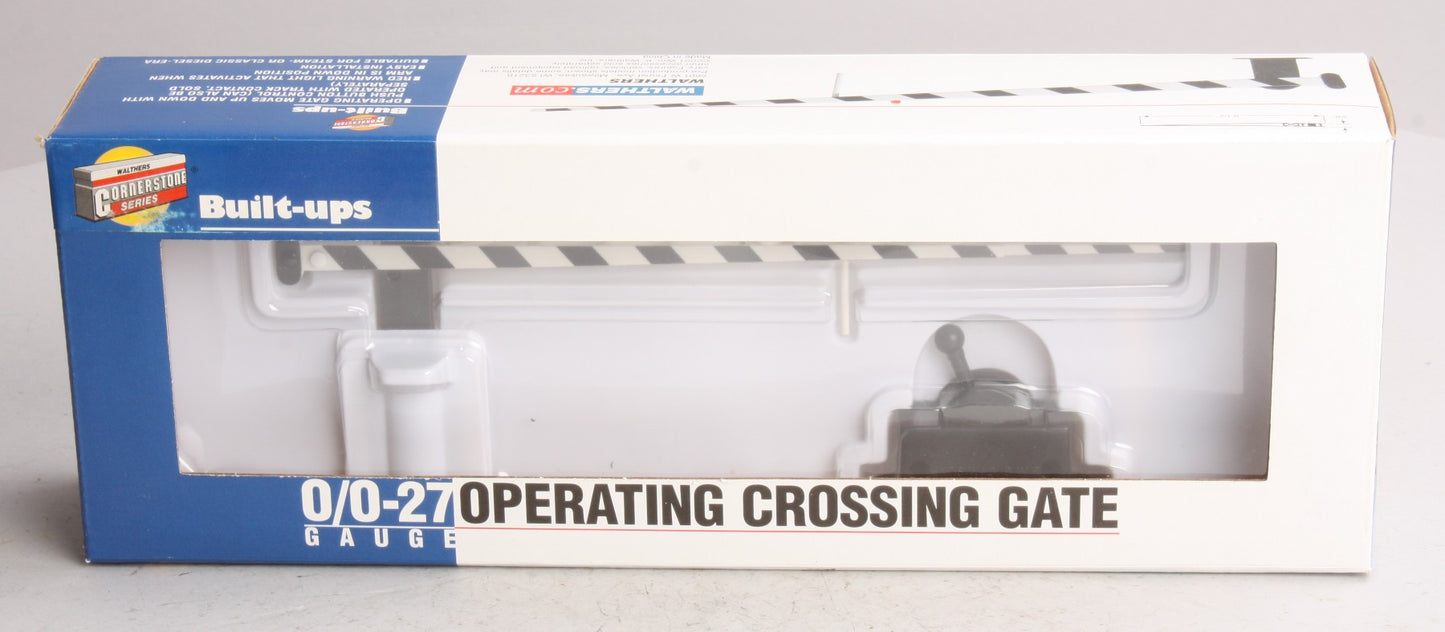 Walthers 933-2702 O And 0-27 Scale Built-Ups Operating Crossing Gate LN/Box