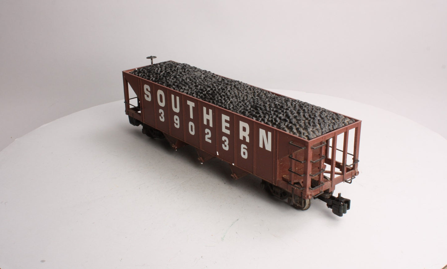 Bachmann 98204 G Southern 3 Bay Hopper with Coal Load #390235 (Metal Wheels)