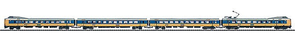 Trix 22355 Dutch State Railways HO Gauge Electric Rail Car Train Set LN/Box