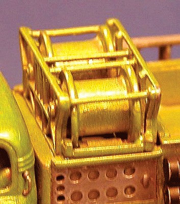 Alloy Forms 3087 HO Scale Hose Reels/Clusters Connects & Extinguishers 2 Each.
