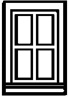 Alexander Scale 2598 Single Window (Pack of 4)