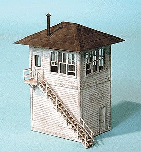 American Model Builders 78 Laser Art Interlocking Tower Building S Scale Kit
