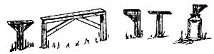 Berkshire Valley 465 O Assorted Stands & Mailboxes Set