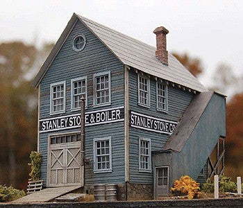 Bar Mills 0972 HO The Stanley Stove & Boiler Company Laser-Cut Wood Kit