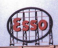 Blair Line 1510 Z, N, HO Esso Laser-Cut Wood Billboard Kit
