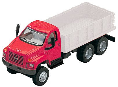 Boley 3008-17 1:87 Scale TopKick Red & White Solid GMC Stakebed