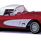 Busch 454051:87 Chevy Corvette Convertible (Colors May Vary)