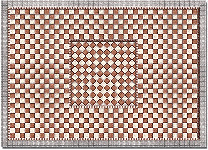 Busch 7413 Decor Shts Antque Flgstne