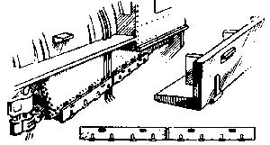 Cal Scale 190-248 HO Steam Loco Ash Pans Brass Castings Drop-Door Type Side Sec.