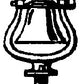 Cal Scale 190-329 HO Steam Engine Old Style Brass Casting Bell w/Bracket