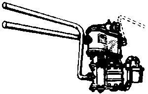 Cal Scale 190-347 HO Steam Loco Air Compressor Cross Compound Standard Strainer