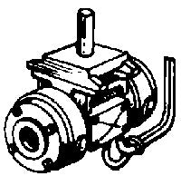 Cal Scale 190-365 HO Alternator (Unpainted Brass Casting) For Passenger Cars