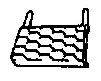Cal Scale 190-399 HO Scale Diesel Steps (Pack of 2)