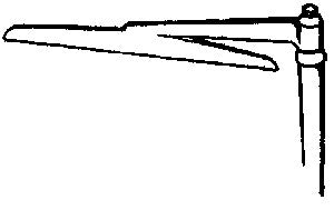 Cal Scale 190-419 HO Windshield Wipers Brass (Pack of 4)
