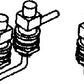 Cal Scale 190-432 HO Diesel Fuel Filters Brass Castings (Pack of 2)