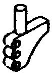 Cal Scale 190-481 HO Steam Loco Three-Hole Style Piping Brackets (Pack of 6)