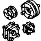Cal Scale 190-485 HO Steam Loco Square/Round Piping Unions (Pack of 16)