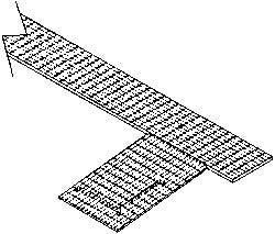 Cal Scale 190-491 HO Styrene Roof Walks 2 Walks & 4 Laterals