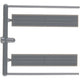 Cannon 1409 HO Scale Farr Type for SP EMD SD39s Radiator Grilles (Pack of 2)