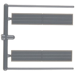 Cannon 1409 HO Scale Farr Type for SP EMD SD39s Radiator Grilles (Pack of 2)
