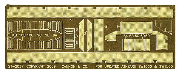 Cannon 2037 HO Safety Tread & Step Kit