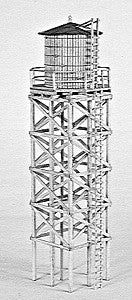 Campbell Scale Models 453 HO Scale Water Tower Craftsman Kit