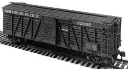 Central Valley Models 1001 HO Scale 40' Stock Car Plastic Kit