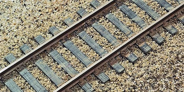 Central Valley Models 2003 HO Scale Main-Line Tie Strip 8' - 6