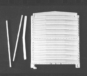 Detail Associates 6236 HO 40s & 50s AAR Boxcar Dreadnaught Ends (Pack of 2)