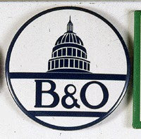 Phil Derrig Designs 6 Baltimore & Ohio Railroad Magnets