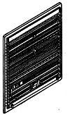 Details West 181 HO 8-Inch Sliding Doors with Guides & Tack Boards (Pack of 2)